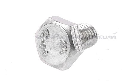 น็อตหัวเหลี่ยมสแตนเลส Stainless Steel Hex Bolt M4x6