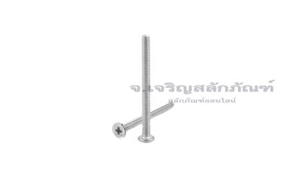 น็อตหัวแบนแบบบางหัวแฉกสแตนเลส M2.5x30