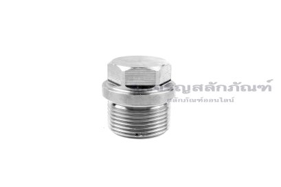 น็อตอุดสแตนเลส ขนาด M25x1.5