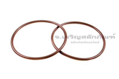 ลูกยางโอริง ไวตันทนความร้อน (Fluorine Rubber FKM O-ring) 6x108x120 mm (เส้นโต x วงใน x วงนอก)