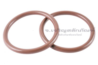 ลูกยางโอริง ไวตันทนความร้อน (Fluorine Rubber FKM O-ring) 6x58x70 mm (เส้นโต x วงใน x วงนอก)