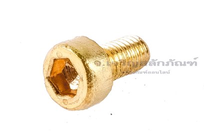 น็อตหัวจมทองเหลือง M3x8 เกลียวตลอด