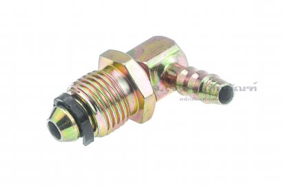 ข้อต่อหางไหล-ข้อต่อหม้อลมเบรค แบบงอ 90° (เกลียวนอก x หางไหล) ขนาด M16x1.5 x 7.5 mm