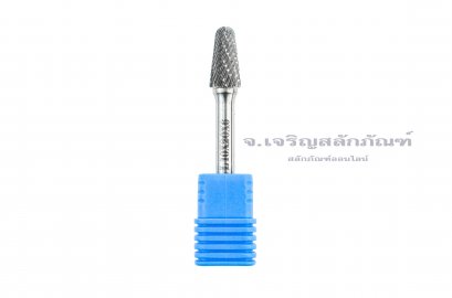 ดอกเจียรคาร์ไบด์ (Tungsten Carbide Grinder Bit) Kugel ทรงสามเหลี่ยมมน L 10x20x6 (โตxยาวxแกน)