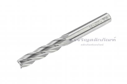ดอกเอ็นมิลไฮสปีด Endmill HSSCo8 YG 4 ฟัน 12 mm (รุ่นคมกัดยาวพิเศษ)
