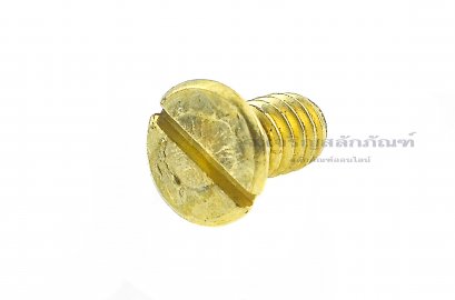 น็อตทองเหลืองหัวเตเปอร์ผ่า 3/16&quot; x 3/8&quot;