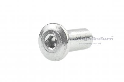 น็อตเกลียวใน-ปลอกหัวน็อต หัวจมแบนสแตนเลส Inner Thread Bolt M5x12