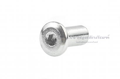 น็อตเกลียวใน-ปลอกหัวน็อต หัวจมแบนสแตนเลส Inner Thread Bolt M6x15