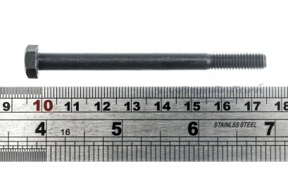 น็อตเหลี่ยมดำแข็ง M6x75