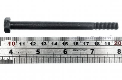 น็อตเหลี่ยมดำแข็ง M8x100