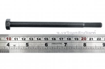 น็อตเหลี่ยมดำแข็ง M8x120