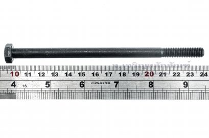 น็อตเหลี่ยมดำแข็ง M8x140