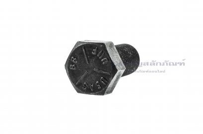 น็อตเหลี่ยมดำแข็ง ขนาด 5/8"x1.1/4" เกลียว 18 (UNF) เกลียวตลอด