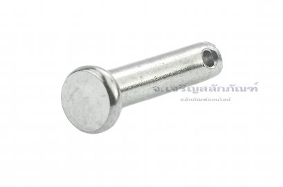 สลักหัวแบนกลม-ปิ๊นหัวแบนสแตนเลส (Stainless Steel Clevis Pin) ขนาด 5x20
