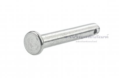 สลักหัวแบนกลม-ปิ๊นหัวแบนสแตนเลส (Stainless Steel Clevis Pin) ขนาด 6x40
