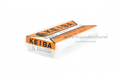 ดอกต๊าปเกลียว 3 ตัวชุด KEIBA 3/8 เกลียว 26 (BRASS)