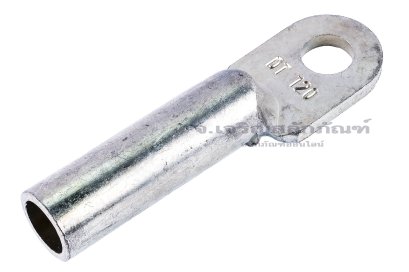 [E] หางปลาทองแดงชุบดีบุก DT-120 เกรดหนาพิเศษ รูใส่สายไฟกว้าง 15.2 mm ยาว&nbsp;56 mm รูยึด 14.4 mm