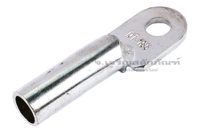 [E] หางปลาทองแดงชุบดีบุก DT-185 เกรดหนาพิเศษ รูใส่สายไฟกว้าง 19 mm ยาว&nbsp;61 mm รูยึด 16.4 mm