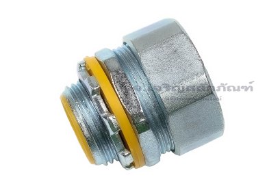 [E] คอนเนคเตอร์เฟล็กกันน้ำ ซิงค์อัลลอย DPJ-&phi;20-G3/4" (ขั้วต่อ 6 หุน) รูล็อกสาย 18.7 mm