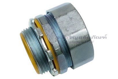 [E] คอนเนคเตอร์เฟล็กกันน้ำ ซิงค์อัลลอย DPJ-&phi;32-G1 1/4" (ขั้วต่อ 1.2 นิ้ว) รูล็อกสาย 11.2 mm
