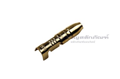 [E] หางปลาหัวกลม หัวกระสุน เปลือย ทองเหลือง ตัวผู้ 4 mm