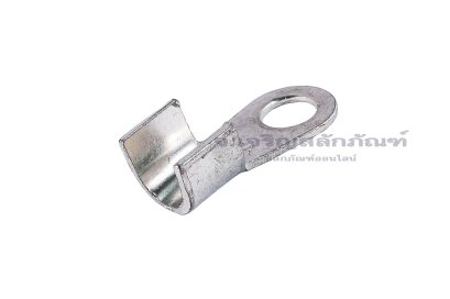 [E] หางปลาขั้วต่อแบต ทองแดงชุบดีบุก เกรดหนาพิเศษ OT-400A ความกว้างแกนล็อกสายไฟ 17.7 mm ยาว 18.2 mm รูยึด 14.2 mm