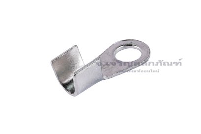 [E] หางปลาขั้วต่อแบต ทองแดงชุบดีบุก เกรดหนาพิเศษ OT-60A ความกว้างแกนล็อกสายไฟ 11 mm ยาว 10.1 mm รูยึด 8.4 mm