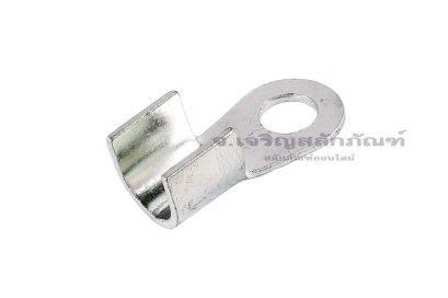 [E] หางปลาขั้วต่อแบต ทองแดงชุบดีบุก เกรดหนาพิเศษ OT-800A ความกว้างแกนล็อกสายไฟ 27.4 mm ยาว 27.2 mm รูยึด 18.1 mm