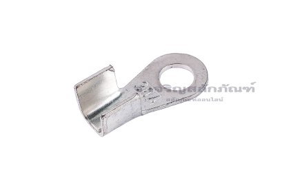 [E] หางปลาขั้วต่อแบต ทองแดงชุบดีบุก เกรดหนามาตรฐาน OT-30A ความกว้างแกนล็อกสายไฟ 7.7 mm ยาว 7.9 mm รูยึด 6.2 mm