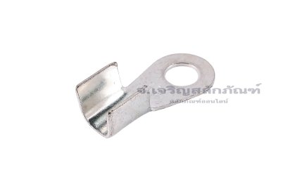 [E] หางปลาขั้วต่อแบต ทองแดงชุบดีบุก เกรดหนามาตรฐาน OT-40A ความกว้างแกนล็อกสายไฟ 8.5 mm ยาว 9.2 mm รูยึด 6.2 mm