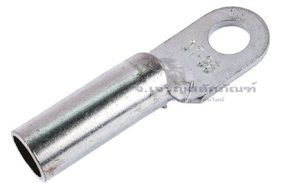 [E] หางปลาทองแดงชุบดีบุก DT-95 เกรดมาตรฐาน รูใส่สายไฟกว้าง 14 mm ยาว&nbsp;36 mm รูยึด 12.7 mm