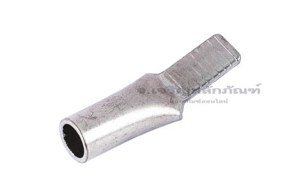 [E] หางปลาเสียบเบรกเกอร์ ทรงปากเป็ด ทองแดงชุบดีบุก C45-16 รูใส่สายไฟกว้าง 6 mm ยาว&nbsp;19 mm แกนเสียบยาว 13 mm