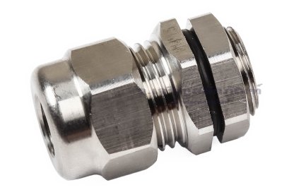 [E] เคเบิ้ลแกลนด์ Cable Gland สแตนเลส 304 กันน้ำ M14x1.50(4-8) รูล็อกสายไฟ 8.6 mm