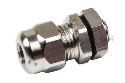 [E] เคเบิ้ลแกลนด์ Cable Gland สแตนเลส 304 กันน้ำ M8x1.00(3-4.5) รูล็อกสายไฟ 4.2 mm