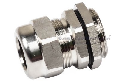 [E] เคเบิ้ลแกลนด์ Cable Gland สแตนเลส 304 กันน้ำ PG16(10-14) รูล็อกสายไฟ 15.2 mm