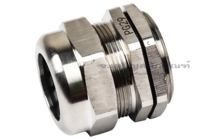 [E] เคเบิ้ลแกลนด์ Cable Gland สแตนเลส 304 กันน้ำ PG29(18-25) รูล็อกสายไฟ 26 mm