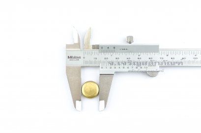 ตาน้ำทองเหลือง-ฝาอุดปิด ตราหัวสิงห์ ขนาด 16x5.4