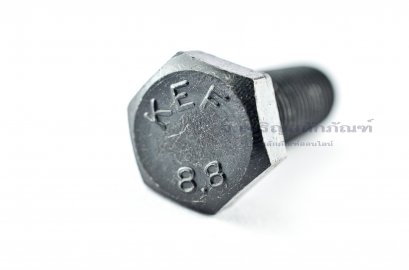 น็อตเหลี่ยมดำแข็ง M12x1.5x35