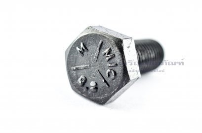 น็อตเหลี่ยมดำแข็ง M12x30