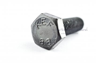 น็อตเหลี่ยมดำแข็ง M12x40