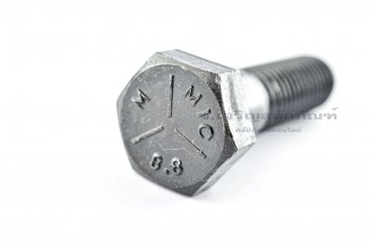 น็อตเหลี่ยมดำแข็ง M14x50