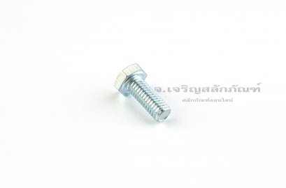 น็อตหัวเหลี่ยมขาว M6x15