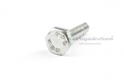 น็อตหัวเหลี่ยมสแตนเลส Stainless Steel Hex Bolt 5/16&quot;x1.1/2&quot;