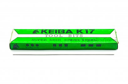 มีดกลึงกลม - สลักแท่งกลมอย่างดี KEIBA ญี่ปุ่นแท้เกรด K17 HSS แข็งพิเศษ ขนาด 1.0x200 mm