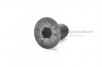 น็อตหัวจมเตเปอร์ดำ M12x25