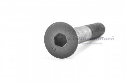 น็อตหัวจมเตเปอร์ดำ M16x100