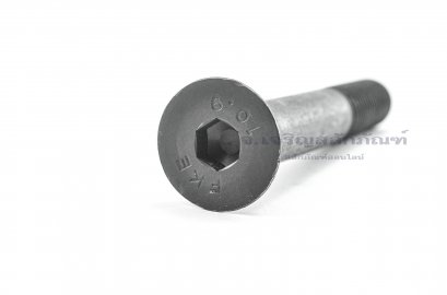 น็อตหัวจมเตเปอร์ดำ M16x110