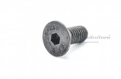 น็อตหัวจมเตเปอร์ดำ M5x12