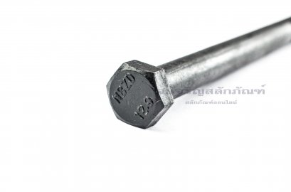 น็อตเหลี่ยมดำแข็ง M12x1.25x150 เกรด 12.9 แข็งพิเศษ