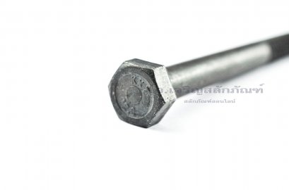 น็อตเหลี่ยมดำแข็ง M8x75 เกรด 12.9 แข็งพิเศษ